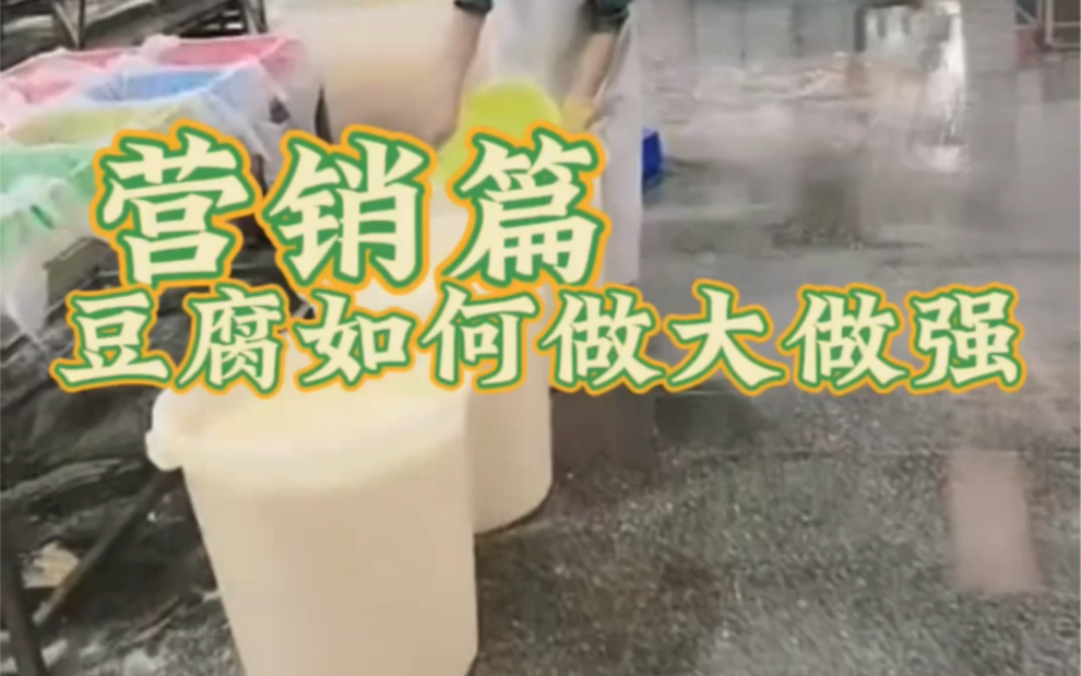 豆制品营销 从品质到管理，成就破圈之路